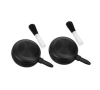 Mobestech 2pcs Camera Lens Blower with Soft Brush, Plastic Cleaning Air Blowers for Camera Lenses and Devices, Gentle, Scratch-free Dust Removal for On-the-go Cleaning