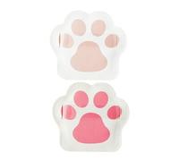 Mobestech 2pcs Cat Claw Makeup Applicator Sponge for Cosmetic Use Soft Powder Applicators for Makeup Application Cat Paw Cushion Random Color