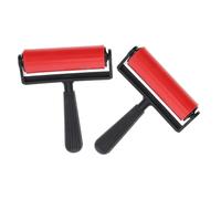 Mobestech 2pcs Diamond Art Painting Rollers for Adults Wear-Resistant Ink Rollers for Printmaking Even Ink Adherence Smooth Surfaces for DIY Crafting Engraving Stamping and Graffiti Painting