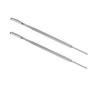 Mobestech 2PCS Dual-Head Stainless Steel Lash Lift Tool with Comb and Shaping Side for Eyelash Perming Curling and Separation Portable Lash Applicator