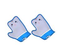 Mobestech 2pcs Dual-sided Pet Hair Removal Gloves for Cats and Dogs Electrostatic Grooming Mitts with Washable Design Hair Collector for Sofas Carpets Clothing and Car Seats