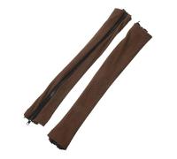 Mobestech 2Pcs Elastic Office Chair Armrest Covers Soft Anti-skid Handle Sleeves for Computer and Desk Chairs Stretchable Fiber Protective Arm Covers with Washable Fluffy Surface in Coffee