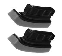 Mobestech 2pcs Ergonomic Curved Beard Hair Cleaner Brush with Soft Sponge and Plastic Material, Reusable Multipurpose Utility for Barbershop and Business Travel Use