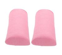 Mobestech 2pcs Ergonomic Semicircular Manicure Hand Rest Cushion for Nail Salon and Manicure Table Use, Soft Fabric Material Delicate Knit Surface, Easy to Clean and Gentle the Touch
