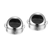 Mobestech 2pcs Exhaust Outlet Cover for Range Hood Air Vent Exhaust Grill for Kitchen Ventilation Suitable for Hood