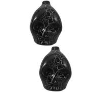 Mobestech 2pcs Halloween Ceramic Death Whistle Small Whistle with Haunting Sound Easy to Play Party Screaming for Traditional Ceremonies and Collection Halloween Style Decoration