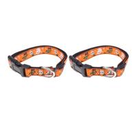 Mobestech 2pcs Halloween Pet Collar for Cats Cute Creature Style Dog Accessories for Puppy Costume Festive Collar Decoration for Halloween Party