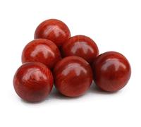 Mobestech 2pcs Hand Massage Ball Antistress Wood Roller Portable Exercise Tool for Meditational Therapy Lightweight Acupressure Enhancing