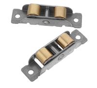 Mobestech 2pcs Heavy-Duty Sliding Glass Door Rollers Tandem Pulley Assembly with Ball Bearings for Smooth Quiet Operation Patio Doors Windows and Gliding Screens Replacement