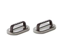 Mobestech 2pcs Kitchen Descaling Clean Rub Pot Nano Diamond Emery Brush Sponge Eraser for Cleaning Tools for Rust Removal Cleaning Cloth in Kitchen