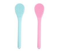 Mobestech 2pcs Knocking Stick Beat Massager Silicone Portable Fatigue Reliever for Head and Waist Retirement Body Massage Tool