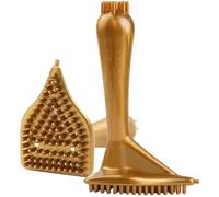 Mobestech 2pcs Manual Acupoint Massager Multi-use Massage Brush Multi-Functional Relaxation Golden Abs Magnet Creative Design for Legs Neck Massage Tool