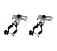 Mobestech 2pcs Microscope Telescope Binoculars Metal Bracket for Phone Photography Compatible Monocular Adapter for Mobile Camera Connection
