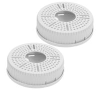 Mobestech 2pcs Outdoor Plastic Ceiling Mount Bracket for Security Junction Box Router Wall Mount Rack Versatile Ceiling and Wall Installation for Home and Business