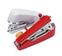 Mobestech 2Pcs Portable Mini Manual Sewing Machine Compact Household Crafting Stitch Tool for Beginners and Professionals Suitable for Clothing Silk Jeans DIY Repairs and Travel Use