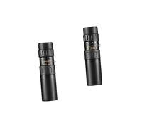 Mobestech 2pcs Portable Monocular Telescope High Resolution Zoom Monocular for Outdoor Adults Mobile Phone Telescope