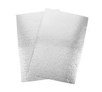 Mobestech 2pcs Reptile Heating Pad Heat Mat Reflective Film Insulation Mat for Snakes Lizards Turtles Tanks Terrariums Pet Winter Heating Use