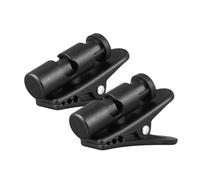 Mobestech 2pcs Rotating Earphone Wire Clip Organizer Large Plastic Cord Holder for Secure Fit Compatibility for Thick Wires for Active Lifestyles and Exercise