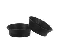 Mobestech 2pcs Rubber Eyepiece Shield Cover for Microscope and Telescope, Soft Eye Cup for Light Interference Reduction and Easy Installation, Suitable for Educational Institutions