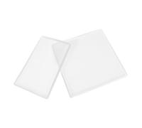 Mobestech 2pcs Silicone DIY Tray Molds for Epoxy Resin Crafting Large Square Rectangle Fruit Serving Platters Safe Food-Grade Silicone Easy to Use for Beginners and Creative Home Projects