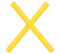 Mobestech 2pcs Silicone Drumstick Practice Tips for Playing the Drum Protect Drumstick Head and Replace Old Covers for Quiet Drum Accessories