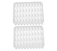 Mobestech 2pcs Silicone Mini Brick Molds for DIY Dollhouse and Mini Garden Landscape Building Accessories Detailed Miniature Wall Bricks for Sand Table Crafts Educational and Creative