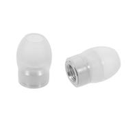 Mobestech 2pcs Soft Silicone Ear Tips for Stethoscope Comfortable Noise Isolation Earbud Covers Replacement Parts Fit Medical Grade for Clear Auscultation