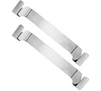 Mobestech 2pcs Stainless Steel Griddle Spatula Holder Bbq Rack for Convenient Storage, Easy to Use and Stable Tool Organizer for Barbecue Cooking Utensils