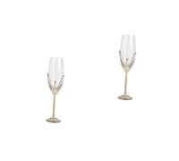 Mobestech 2pcs Swan Crystal Wine Glasses for Weddings Elegant Goblets for Banquets Party Red Wine Creative Stemware with Premium Glass and Alloy Material