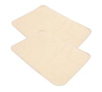 Mobestech 2pcs Washable Pet Pee Pads Reusable Dog Pee Mat for Cats Non-slip Pet Changing Pad for Puppy Toilet Training