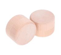 Mobestech 2pcs Wooden Milk Tooth Storage Box Teeth Keepsake Box Lost Holder for Boys and Girls First Collection Container Saving