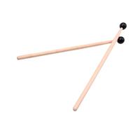 Mobestech 2Pcs Wooden Xylophone Mallets with Rubber Ball Head Comfortable Grip Percussion Sticks for Beginners Students and Adults for Glockenspiel Hand Drum and Music Performance