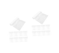 Mobestech 2sets Kitchen Oil Paper Self-adhesive Grease Filter for Range Hood Includes Greaseproof Easy Installation Fine Filtration Protects against Fumes