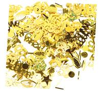 Mobestech 3 Packs Glitter Confetti for Anniversary Celebration Happy Anniversary Decorations for Table Scatter Invitations and Fun Sequins for Unforgettable Wedding Memories