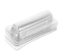Mobestech 30Pcs Plastic Lip Balm Pouches with Dome Window for Money Cards, DIY Cash and Card Holders, Lip Balm Money Organizers for Office and School Use