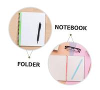 Mobestech 36pcs Double Hole Plastic Binding Clips Document Fasteners File Binder Fasteners for School Office Test Paper Organization and Quick Binding