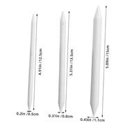 Mobestech 3pcs Charcoal Blending Stumps Paper Tortillions Sketch Drawing Tools for Artists Students High-performance Sketch Supplies for Shading Line Effects and Mistake Removal