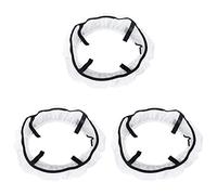 Mobestech 3pcs Foldable Ring Flash Diffuser Cover Portable Photography Video Light Softbox Diffuser for Fluorescent Flash Light for Camera Flash Use in Photo Scenarios