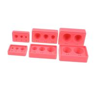 Mobestech 3pcs Polymer Clay Bead Roller with Precise Punch Sphere Guide for Jewelry Pendant Making Soft Clay Shaping Tools for DIY Crafts and Modeling Supplies