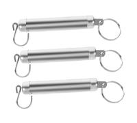 Mobestech 3PCS Portable Mechanical Spring Hanging Scales with Hook Accurate Kitchen Weight Scale for Cooking Travel Luggage Outdoor Use Compact Design