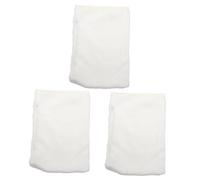 Mobestech 3pcs White Microfiber Beauty Cleansing Gloves Makeup Remover Mitts for Face Care Suitable for Daily Skincare and Bath Use