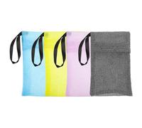 Mobestech 4 Pcs Exfoliating Soap Bags Nylon Foaming Pouch for Bar Soap Multipack Quick Drying and Delicate Design, Useful for Face Cleansing and Daily Skincare