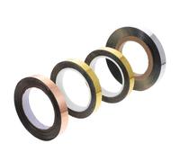 Mobestech 4 Rolls Plastic Mirror Decorative Tapes for Home and Wedding Decorating Accessories, without Wrinkles, Modern Style Reflective Tape for Party Supplies and Present Wrapping