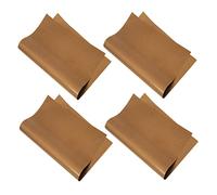 Mobestech 4 Sheets Reusable Baking Mat Heat Resistant Nonstick Baking Oil Mat for Kitchen Bakery Crafts Multipurpose Oven Liner Flexible for Ironing