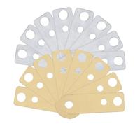 Mobestech 40pcs DIY Fruit Battery Science Kit Copper Zinc Electrode Strips for Potato and Fruit Electricity Experiments Educational Stem Project Supplies