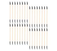 Mobestech 40PCS Double-ended Manicure Cuticle Sanding Sticks for Nail Art DIY Craft Supplies Disposable Dual Grit Detailing Tools for Plastic Models Products and Precise Nail Shaping