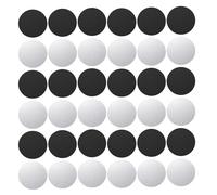 Mobestech 40pcs Small Round Metal Plates with Adhesive for Magnetic Phone Holder Car Mounts Ultra-thin Non-slip Phone Sticker Discs Compatible with Wireless Charging Magnet Cradle