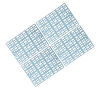 Mobestech 4pcs Animals Foot Mats Bunny Cage Pad Design Household Bunny Pads Hamster Foot Mats