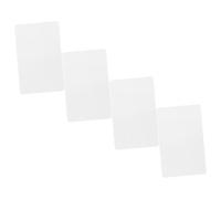 Mobestech 4Pcs Blank Guesthouse Door Key Cards High Frequency Smart Access Cards for Hotel Motel Homestay Power Management Compact and Travel-friendly