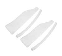 Mobestech 4PCS Clothing Mannequin Sleeve Foam Pads Straight Shape for Dress Shirt Display DIY Hanger Accessories for Female Tops Skirts Photography